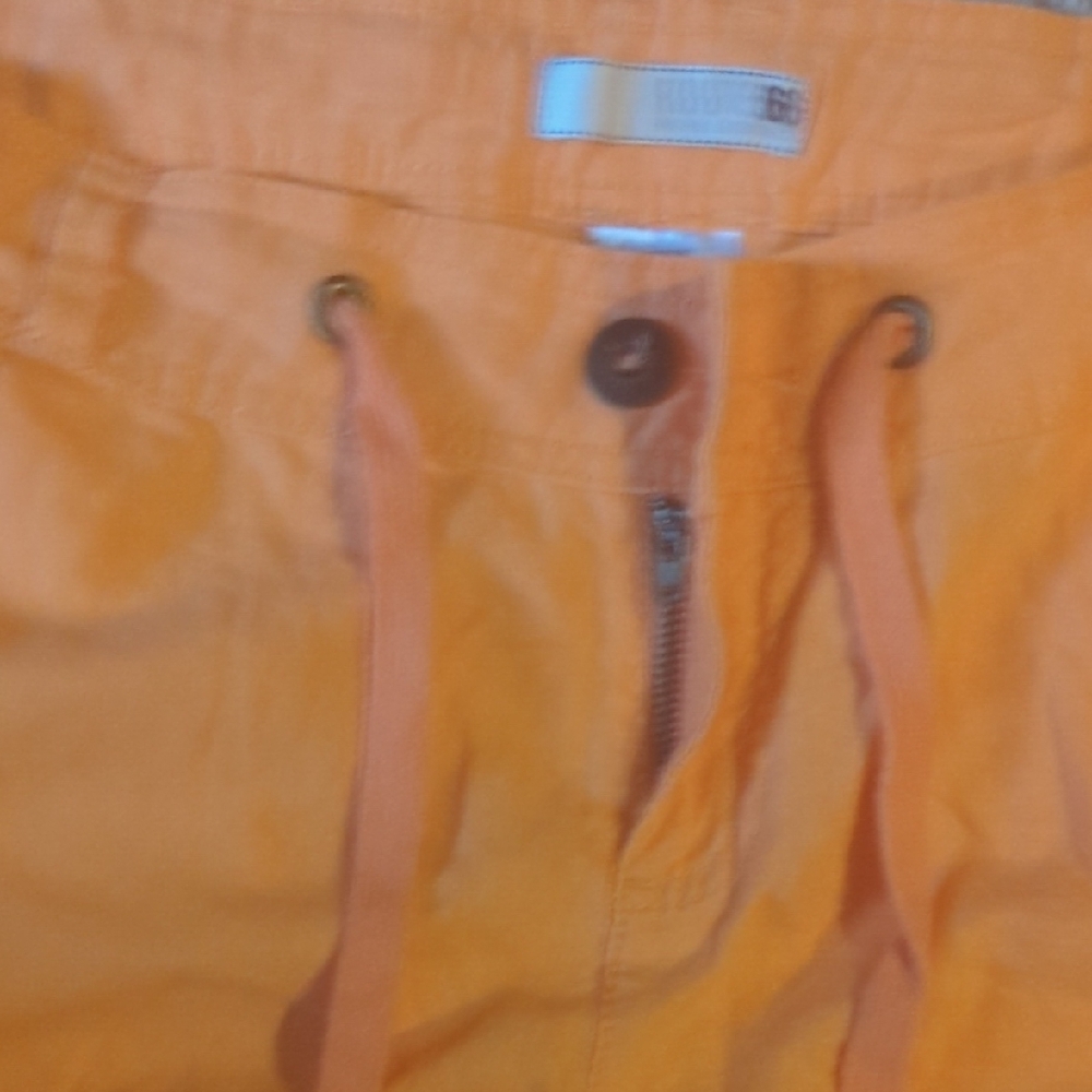 Route 66 Orange Women's Shorts - Picture 2 of 6